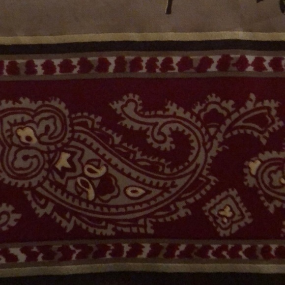 LIZ CLAIBORN SILK OBLONG SCARF - Picture 3 of 8